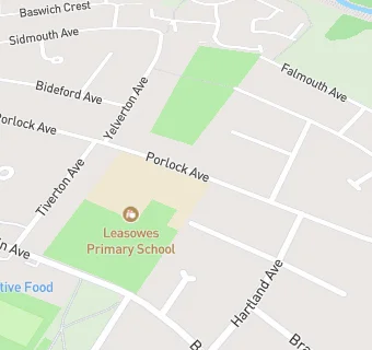 map for Leasowes Infants' School