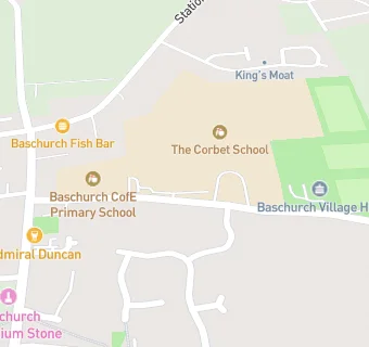 map for The Corbet School Technology College