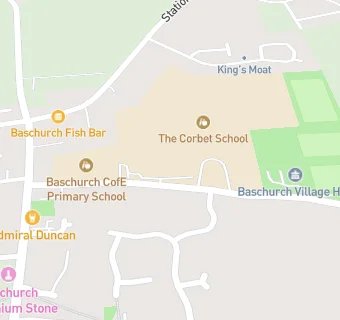 map for The Corbet School