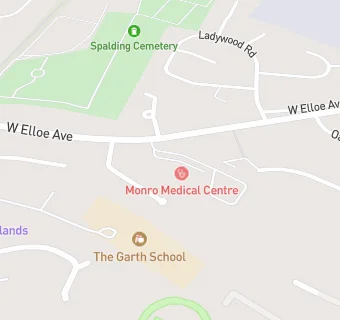 map for West Elloe Pharmacy