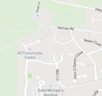 map for Norfolk Community Health & Care NHS Trust At Squirrels