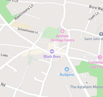 map for Black Boys Public House