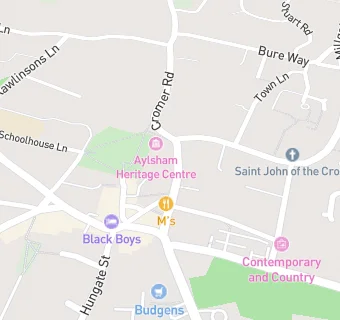 map for The Porters Arms