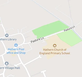 map for Hathern Old Cricket Club