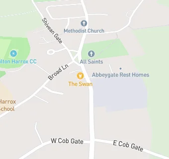 map for Abbeygate Rest Homes Ltd