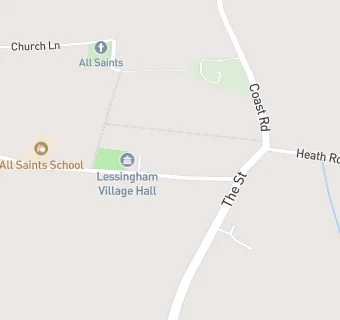 map for All Saints School