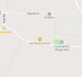 map for All Saints School