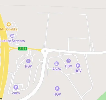 map for Greggs - Colsterworth