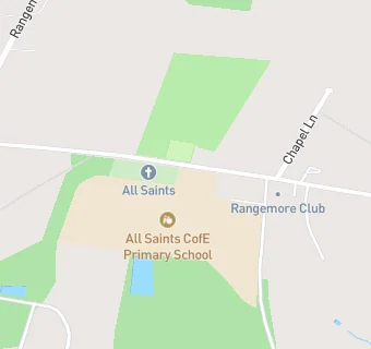 map for All Saints CofE (C) Primary School