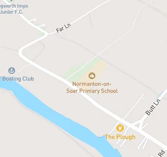 map for Normanton On Soar Primary School