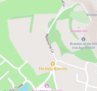 map for Holly Bush Inn