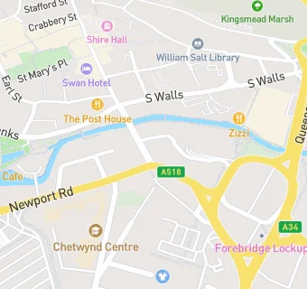 map for Marks and Spencer