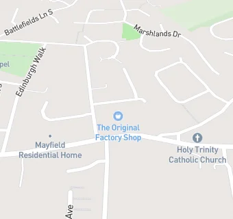 map for The Original Factory Shop Ltd