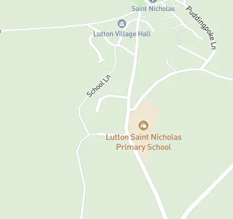 map for Lutton St. Nicholas Primary School