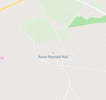 map for Acton Reynald School