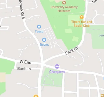 map for Womens Institute