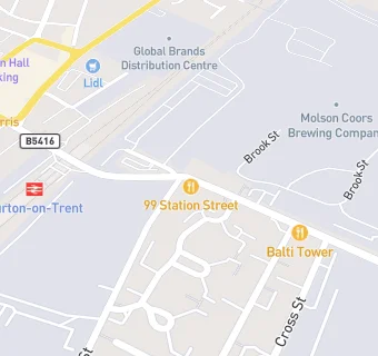 map for 99 Station Street