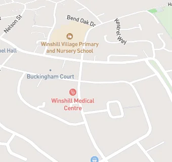 map for Winshill Medical Centre