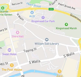 map for Shrewsbury Arms