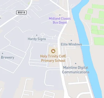 map for Holy Trinity CofE (C) Primary School