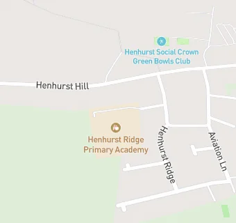 map for Henhurst Ridge Primary Academy