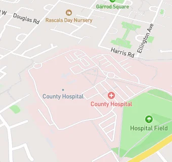 map for Mid Staffs Postgrad Medical Centre