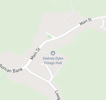 map for Gedney Dyke Village Hall