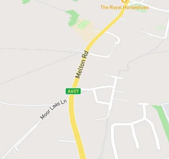 map for The Royal Horseshoes Inn