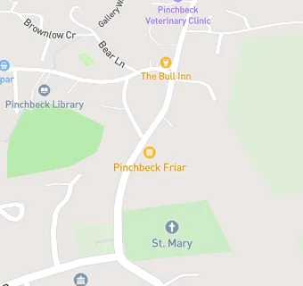 map for Pinchbeck Friar