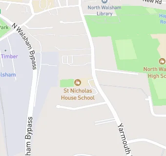 map for St Nicholas House School