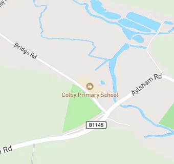 map for Colby Primary School