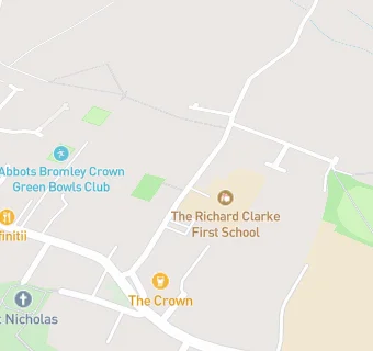 map for Abbots Bromley Surgery