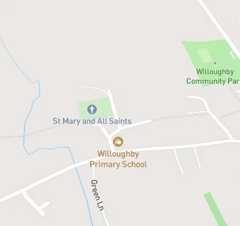 map for Willoughby On The Wolds Primary School