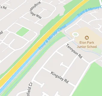 map for ETON PARK JUNIOR SCHOOL (Caterlink)