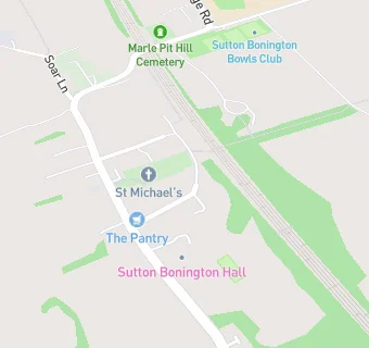 map for Sutton Bonington Pre School Play Group