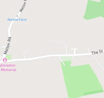 map for Hindolveston Village Hall