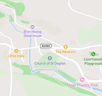 map for Wynnstay Arms Hotel