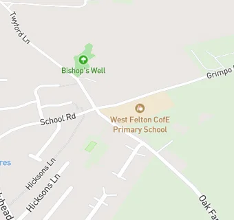 map for Apens @ West Felton C Of E School