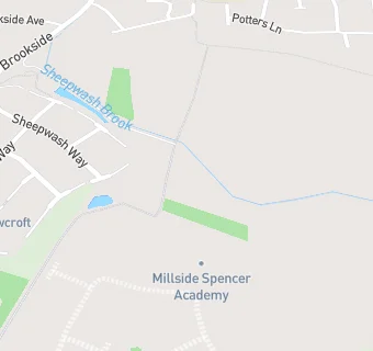 map for Millside Spencer Academy