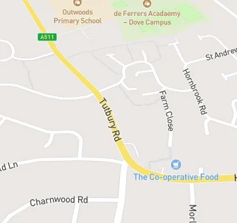 map for Burton Family Dental Centre