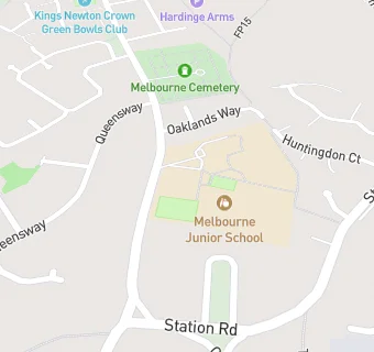 map for Melbourne Junior School