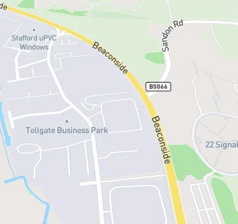 map for Tollgate Ambulance Hub