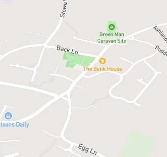 map for The Bank House Inn