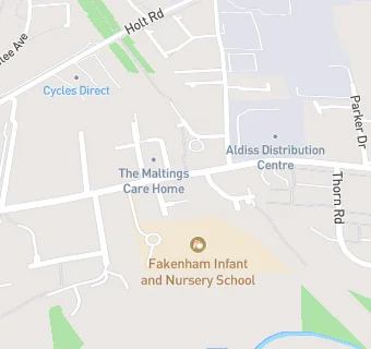 map for Colkirk Preschool - Fakenham Setting