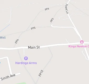 map for Hardinge Arms