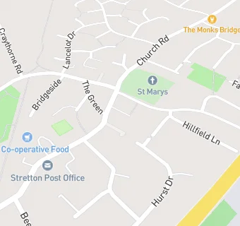 map for Stretton Kitchen