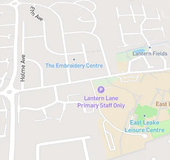 map for East Leake Academy