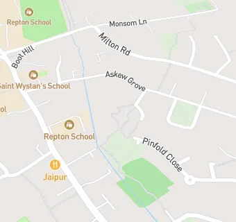 map for Repton Lunch Group