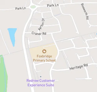 map for Foxbridge Primary School