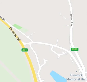 map for Hinstock Village Store \& Post Office